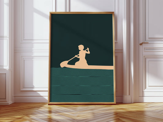 Peaceful Waters Guide The Soul