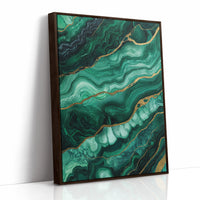 Veins of Emerald and Golden Earth