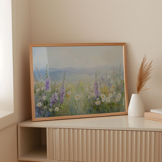 Mountain Meadow Sings Purple Tales