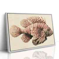 Lionfish in Antique Sepia