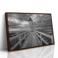 Wooden Path To Coastal Sentinel