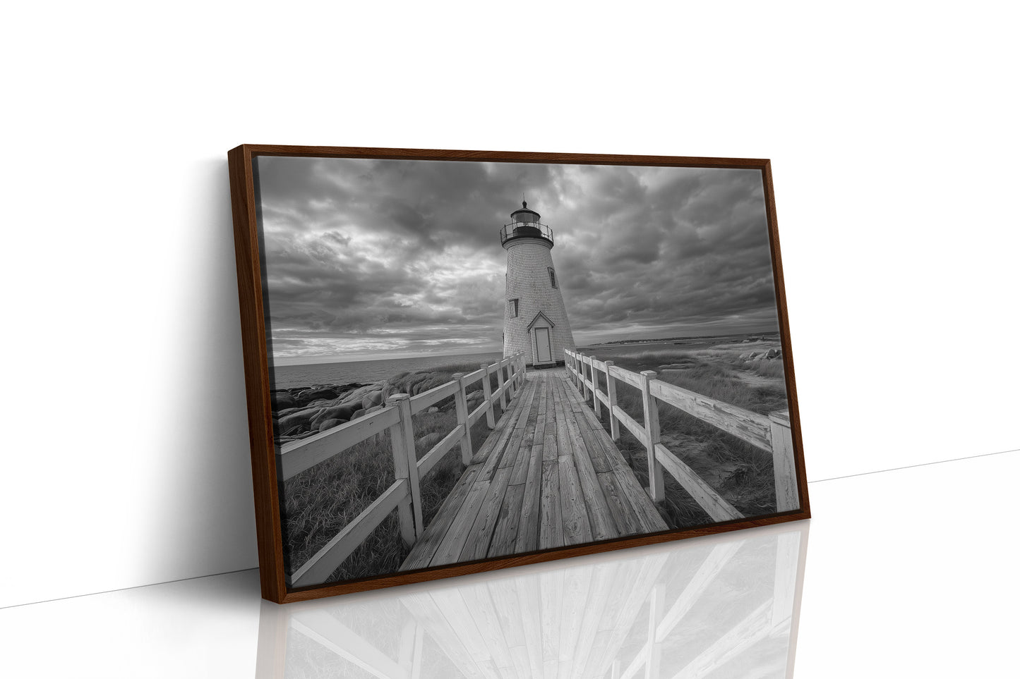 Wooden Path To Coastal Sentinel