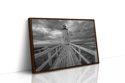 Wooden Path To Coastal Sentinel