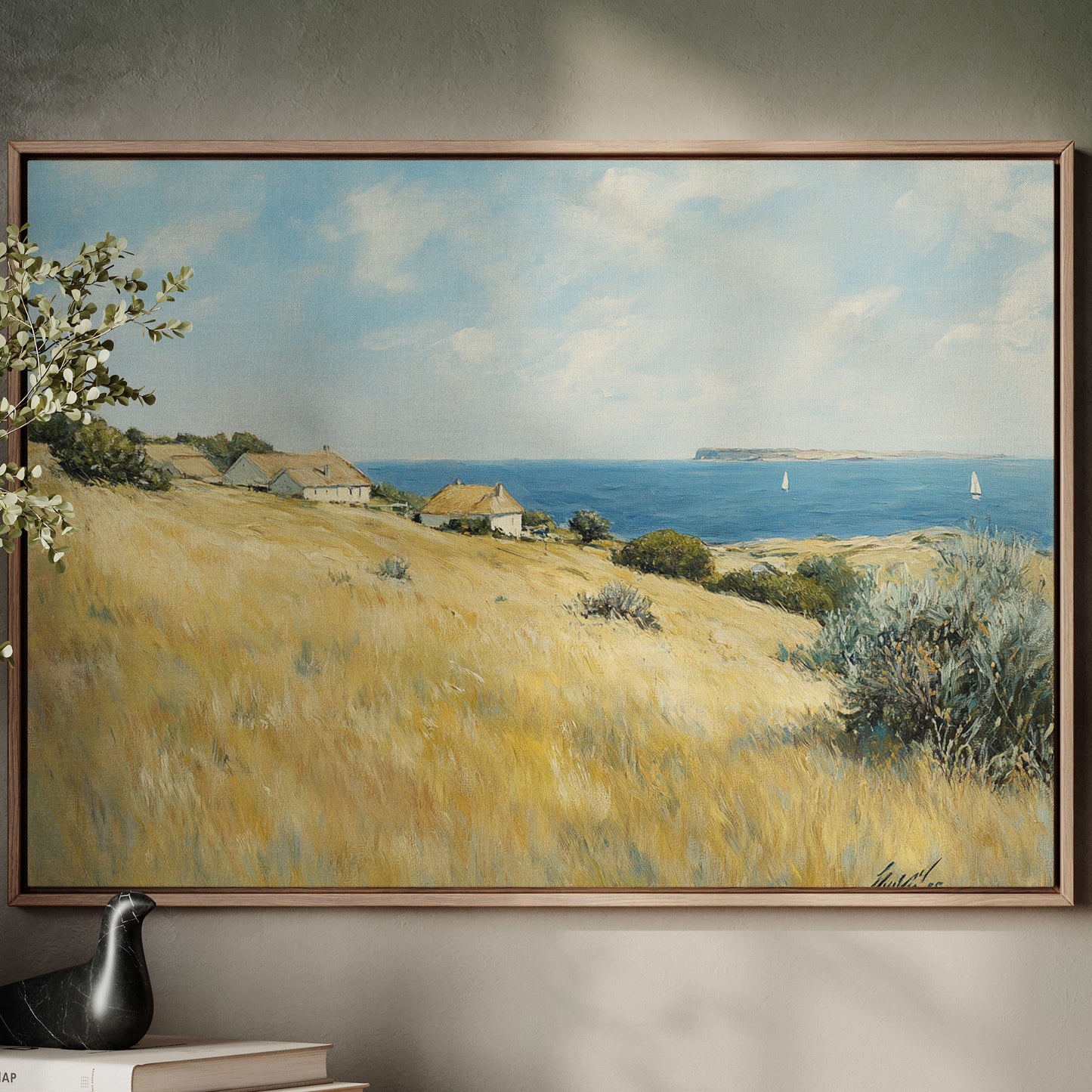 Summer Sails Beyond Golden Hills