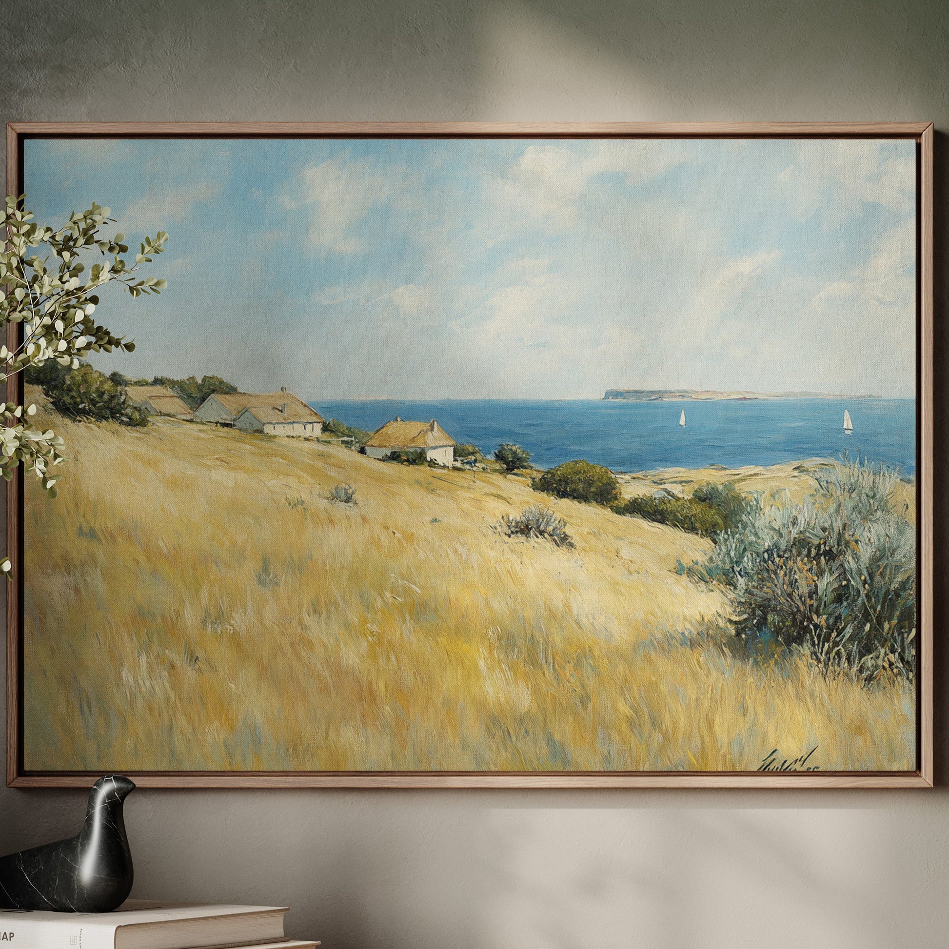Summer Sails Beyond Golden Hills