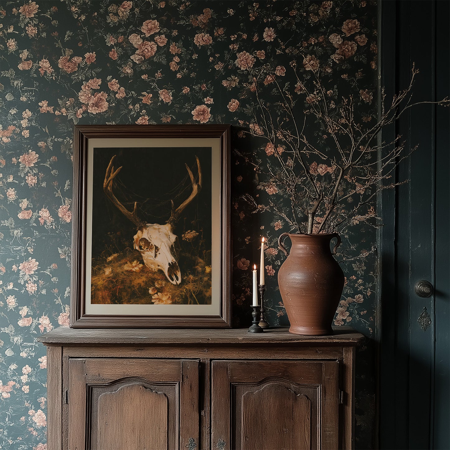 Antlers Among the Wildflowers