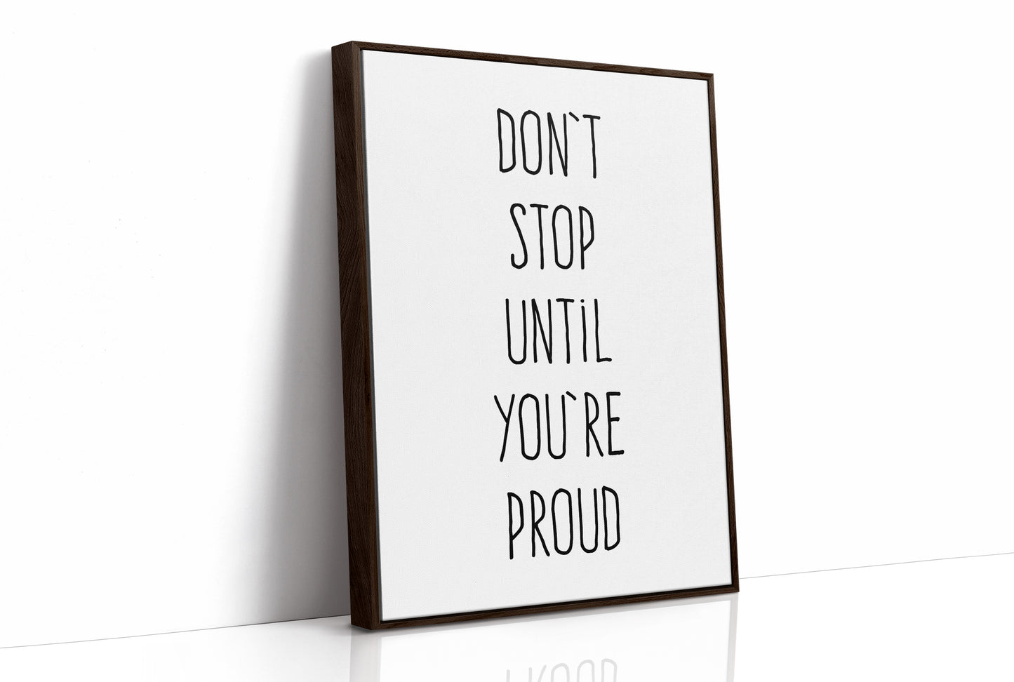 Don’t Stop Until Proud