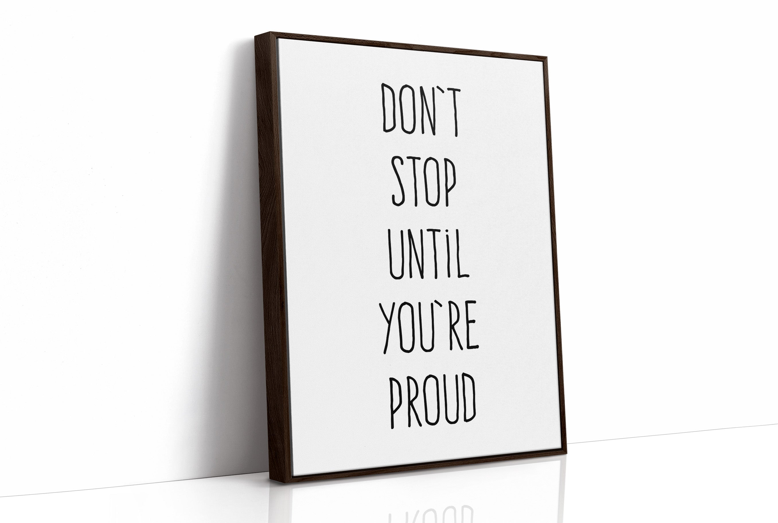 Don’t Stop Until Proud