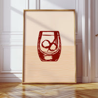 Burgundy Glass Holds Summer Secrets