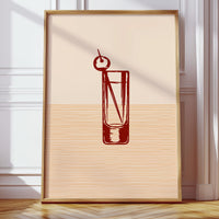 Cherry Lines Meet Summer Fizz
