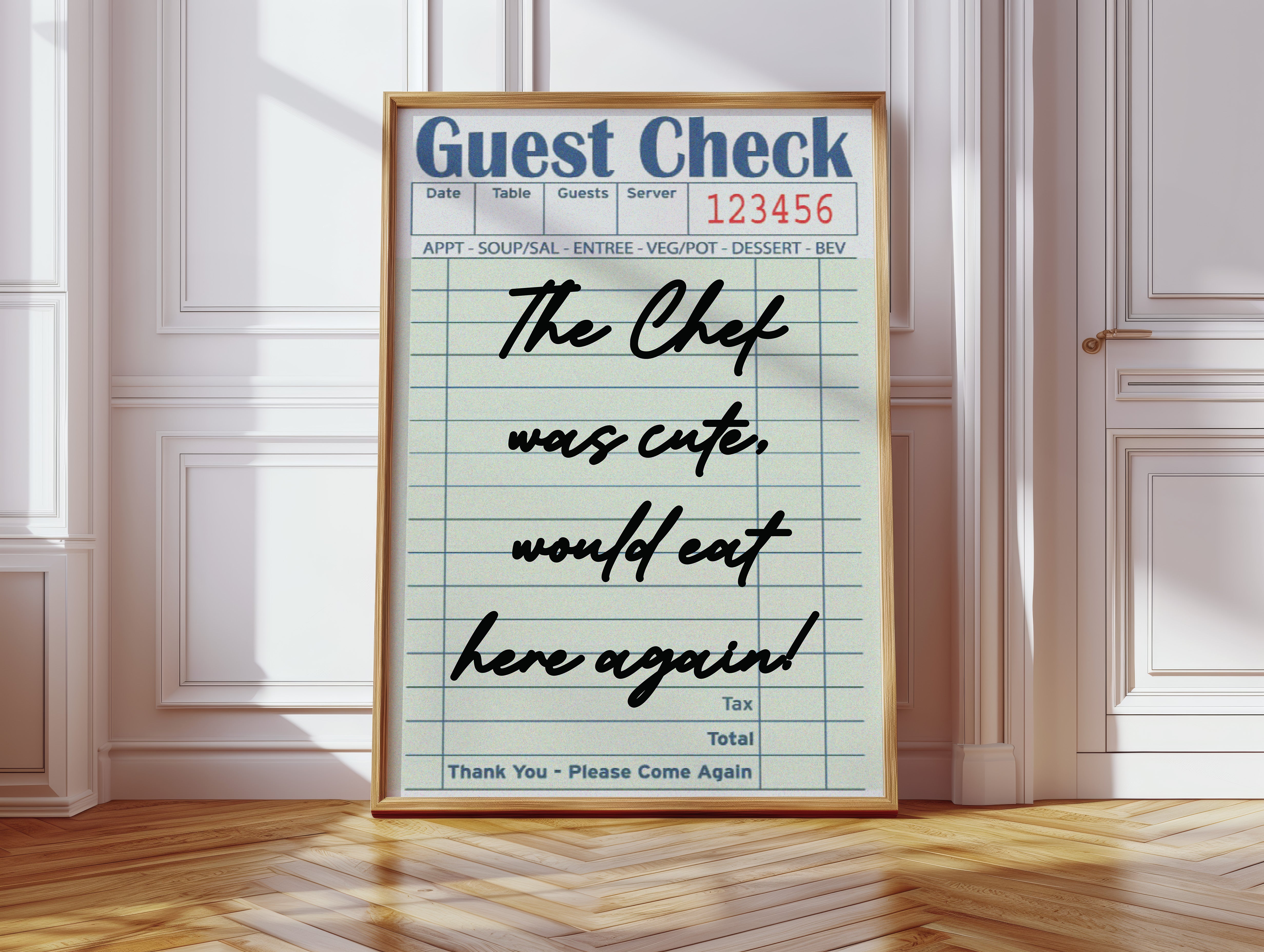 Kitchen Notes From A Perfect Meal