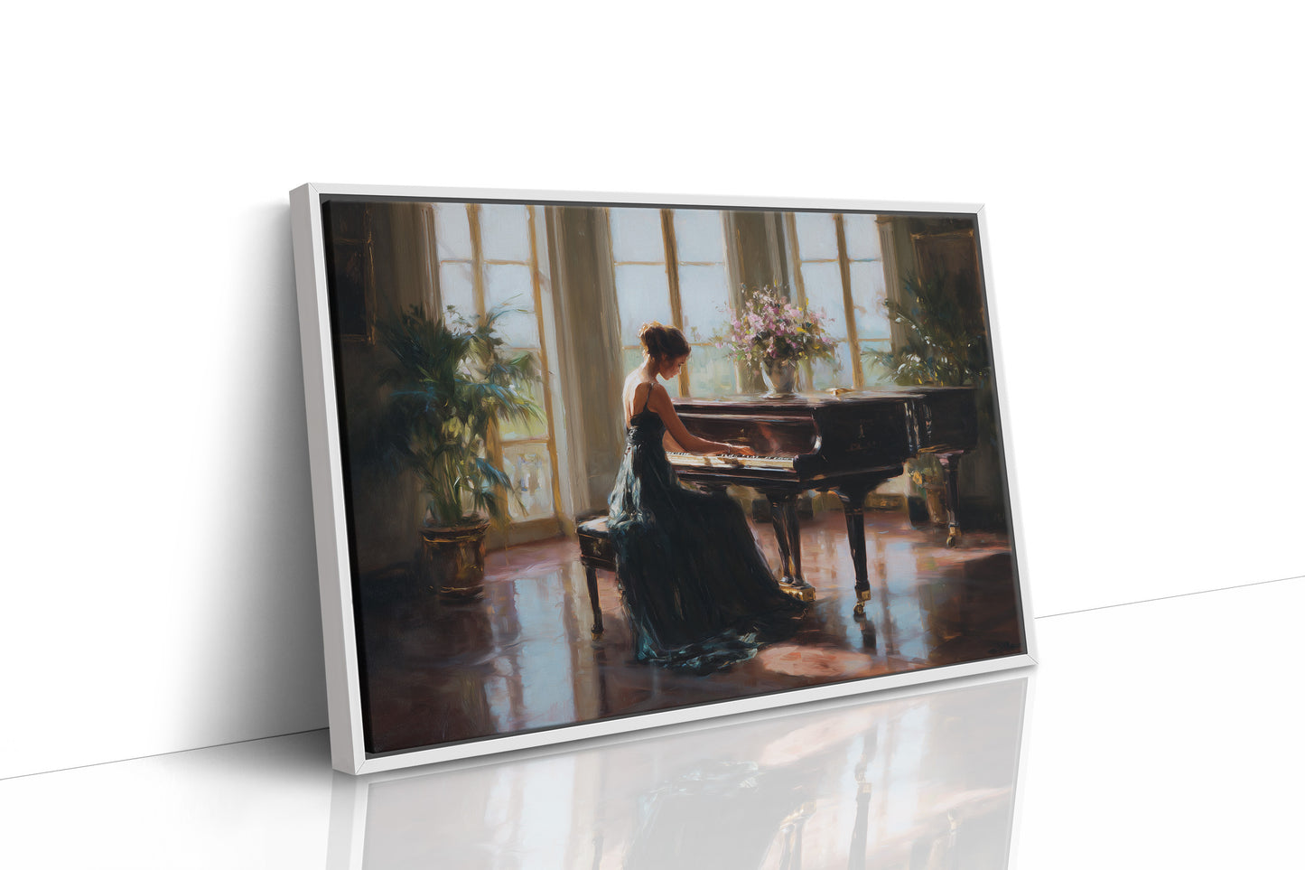 Sunlit Sonata Among Bound Classics