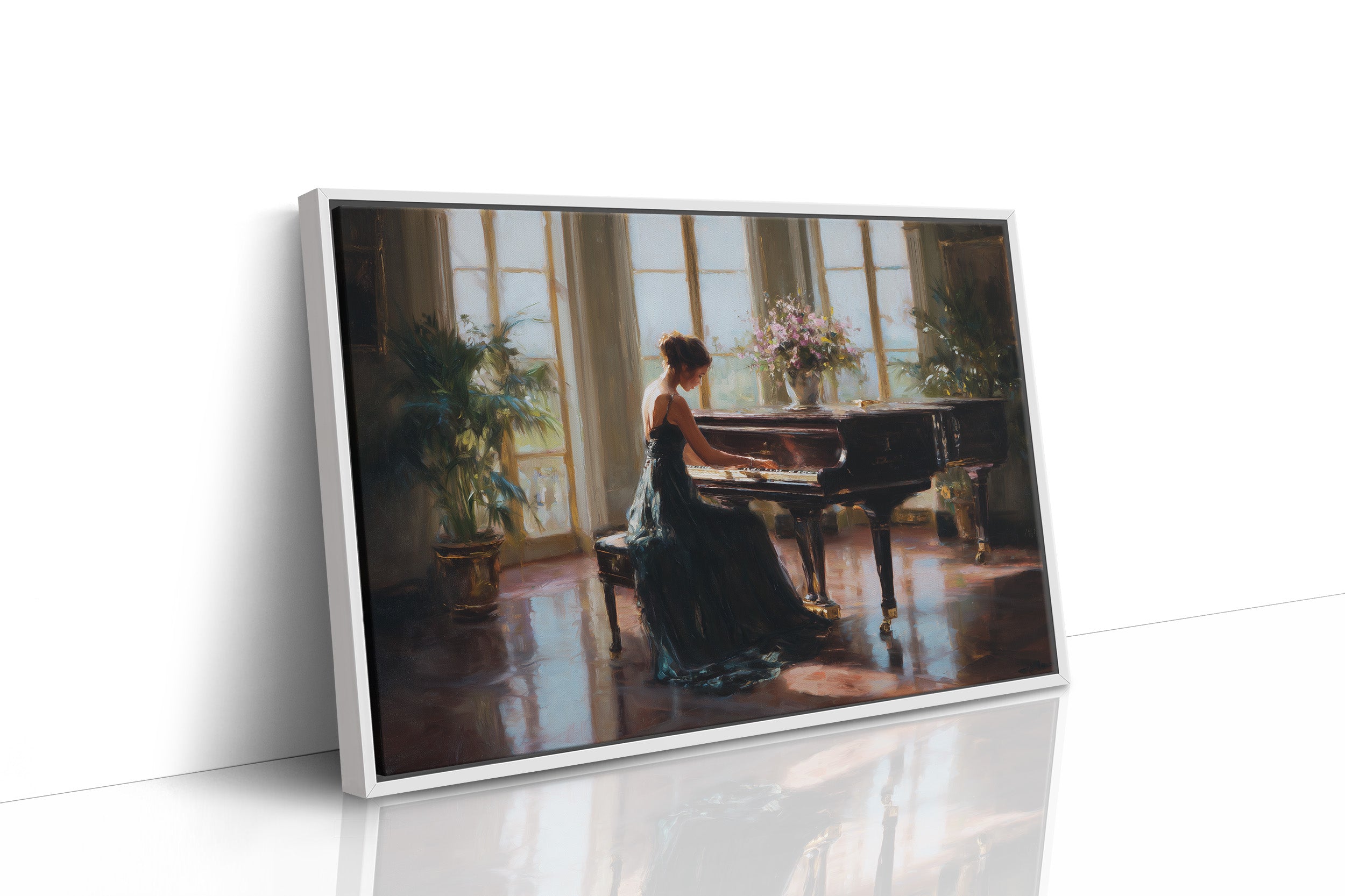 Sunlit Sonata Among Bound Classics