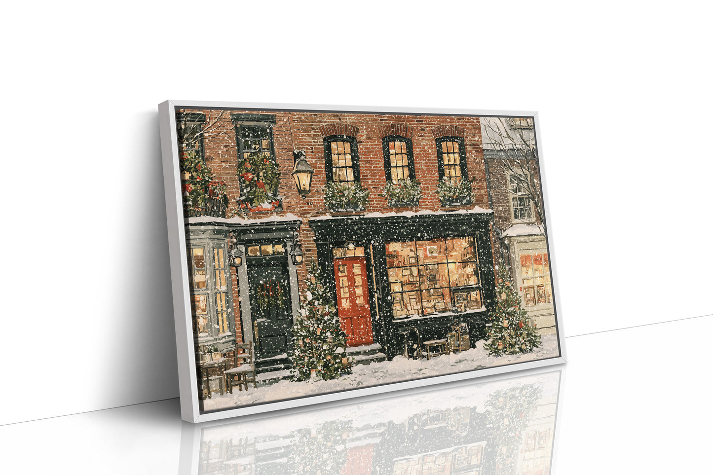 Where The Snow Meets Shop Windows