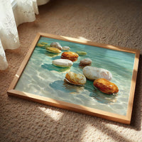 Stones Dance In Turquoise Waters