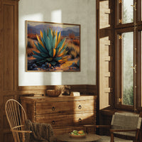 Agave Dances With Desert Light