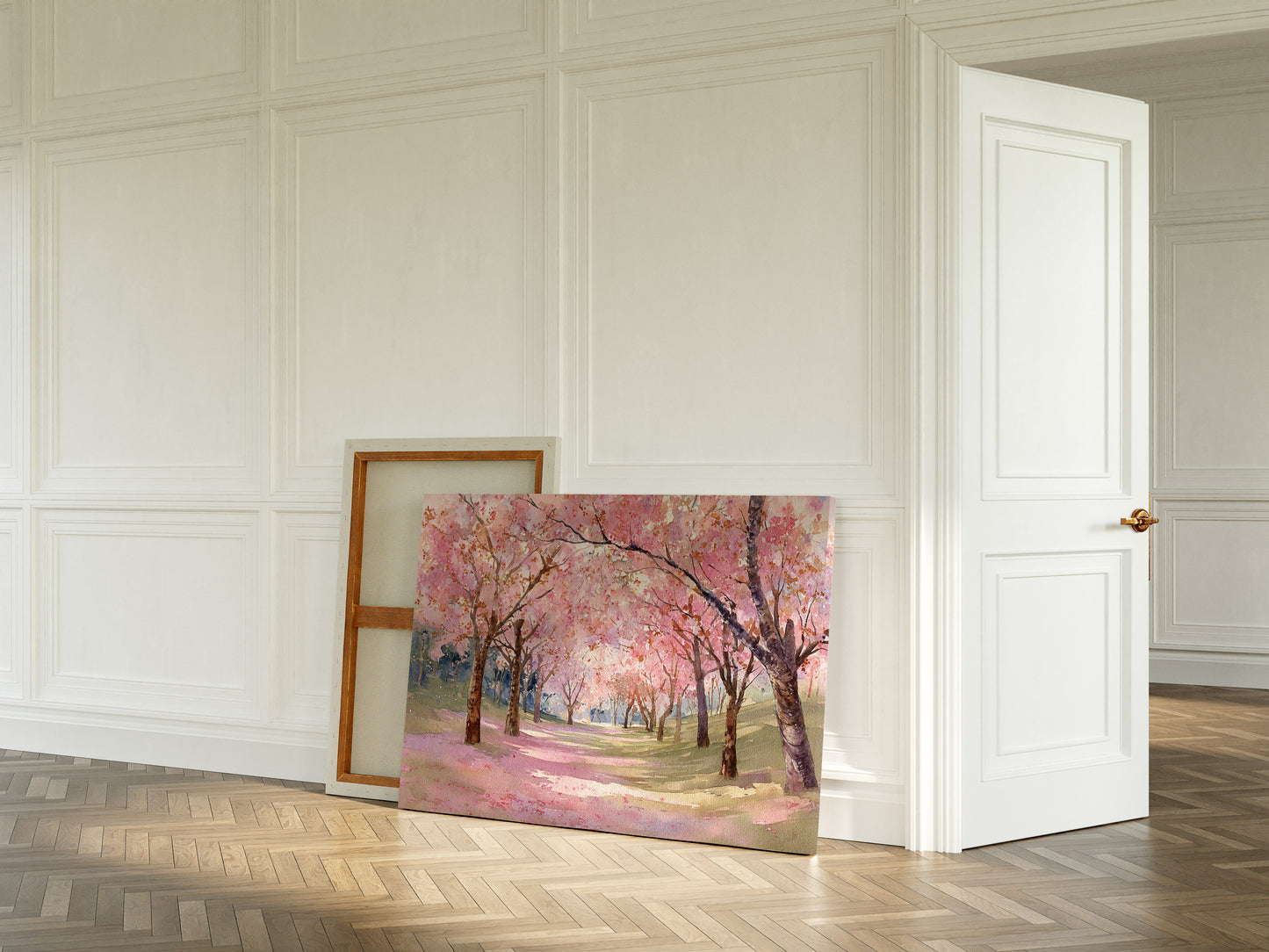 Cherry Path Leads To Spring