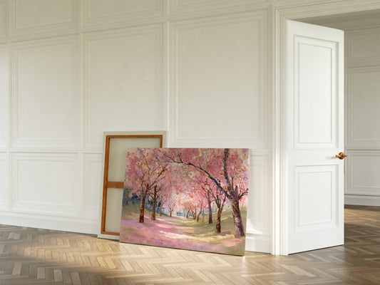 Cherry Path Leads To Spring