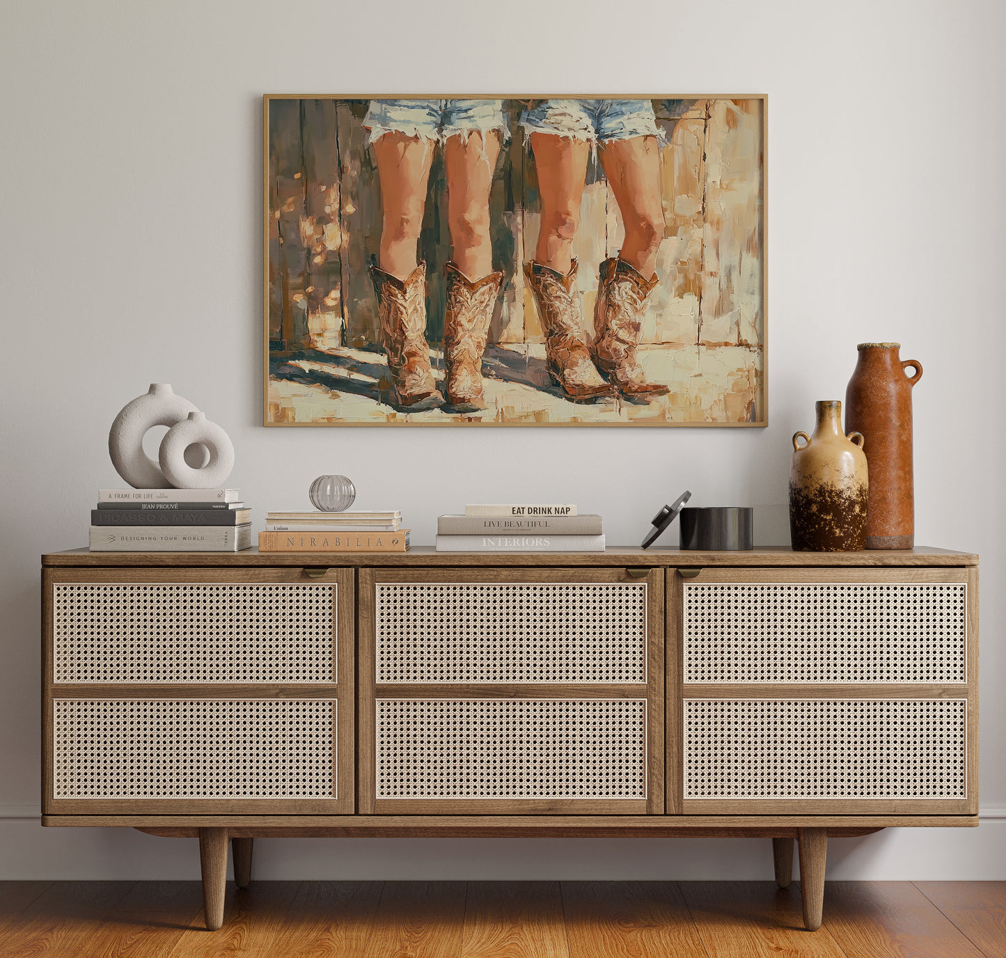 Summer Legs, Western Boots