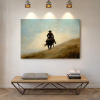 Rider Toward the Sky