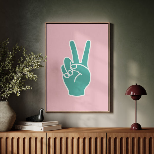 Peace Signs Paint Summer Stories