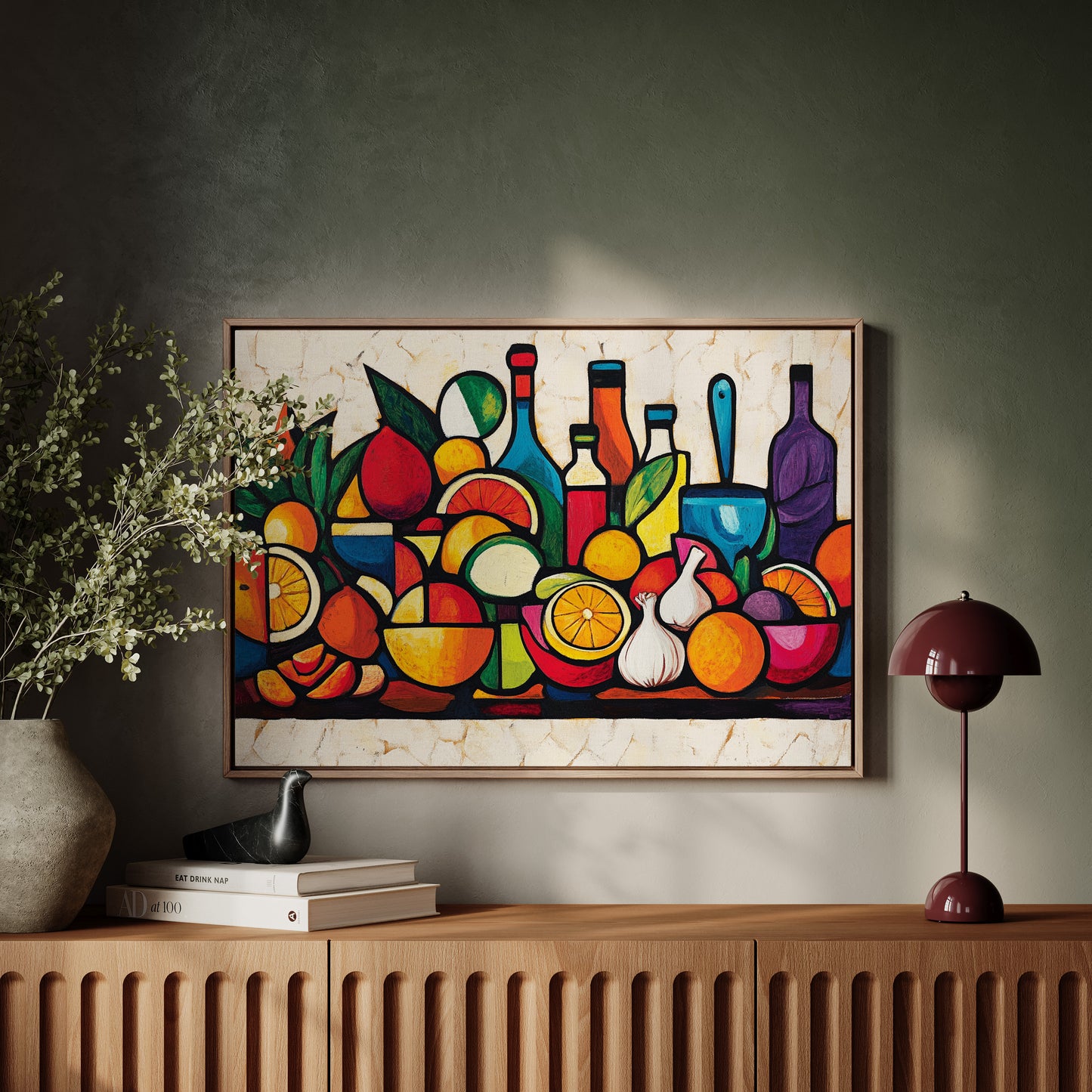 Citrus Symphony On Kitchen Counter