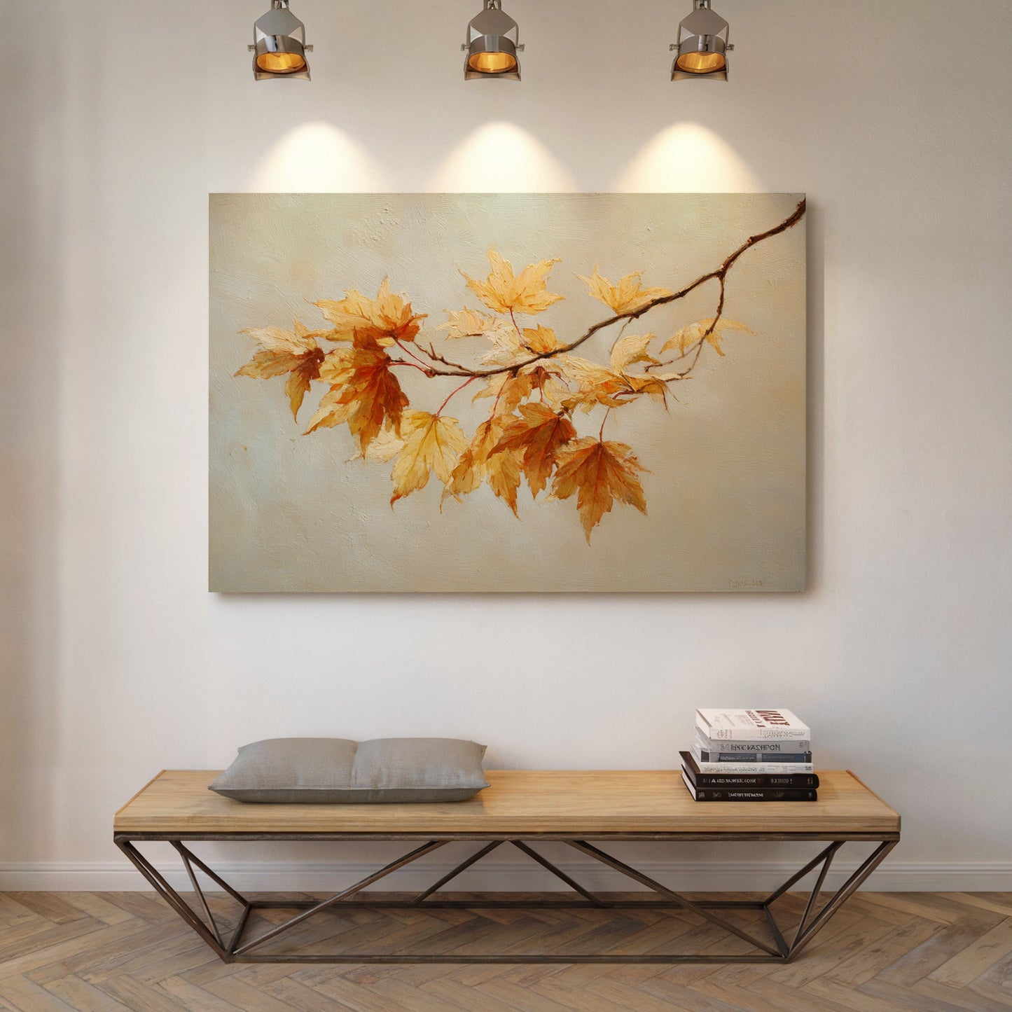 Maple Light Catches October's Glow