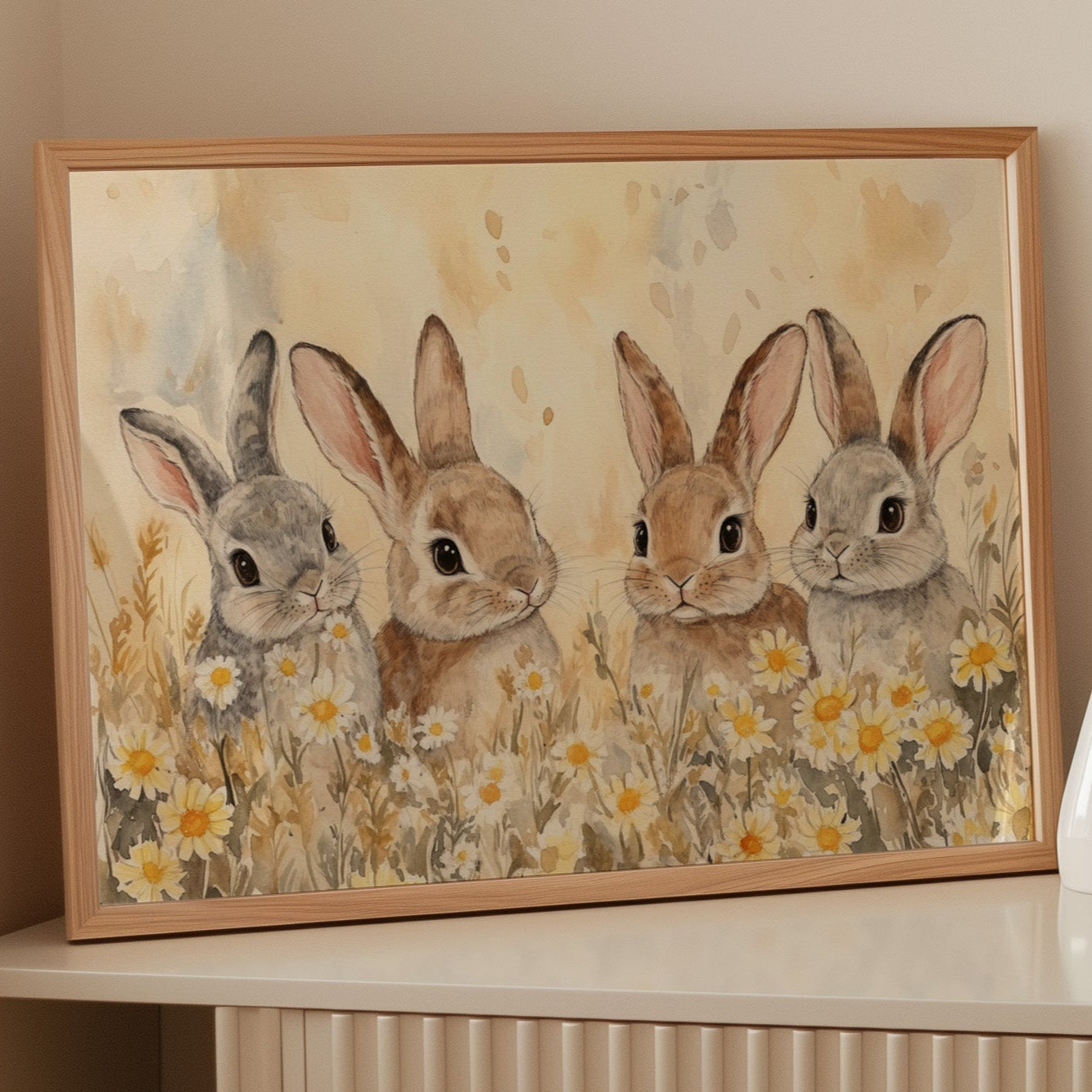 Cottontails Share Summer Daisy Tales