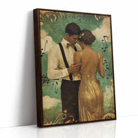 Golden Waltz Beneath the Music Sky