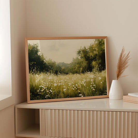 Summer Daisies Dance Through Meadow