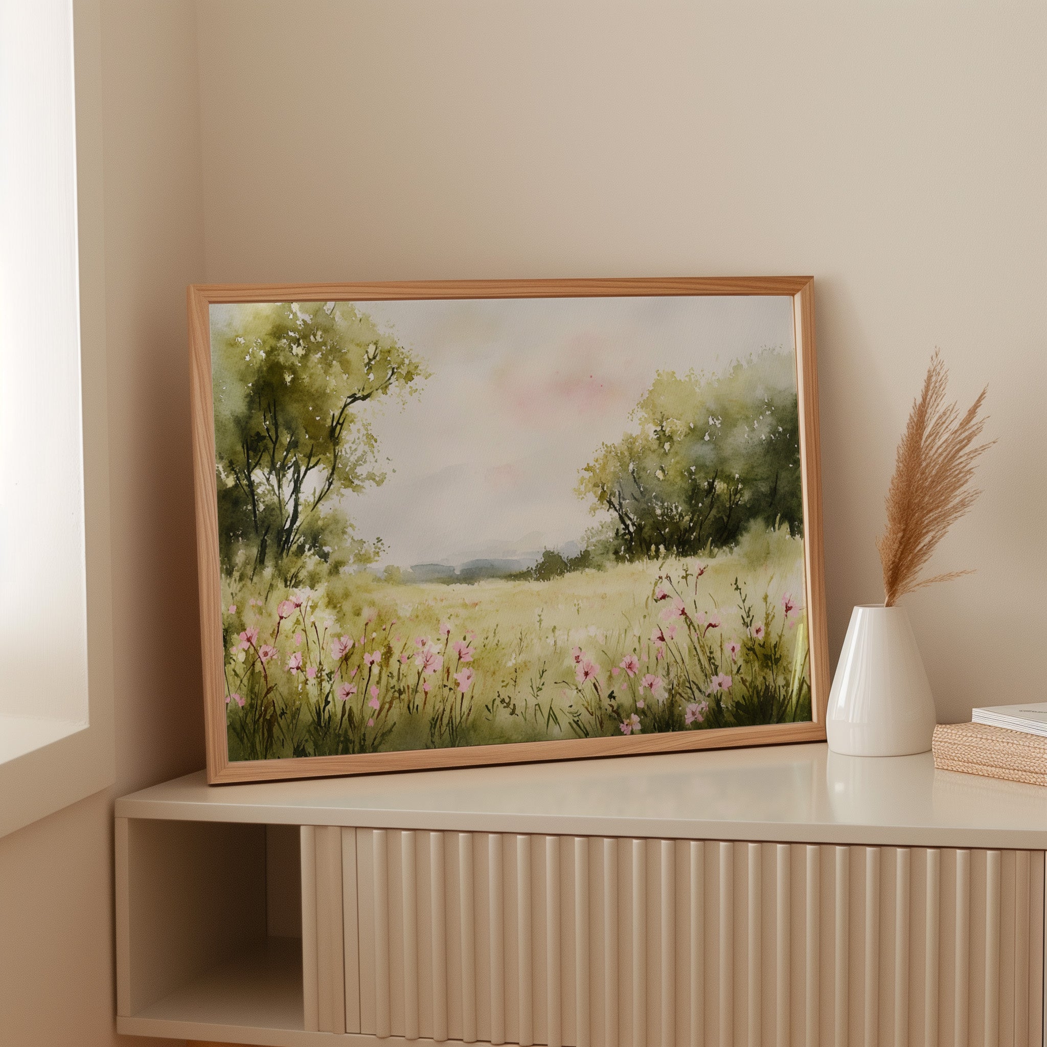 Summer Meadow Holds Pink Secrets