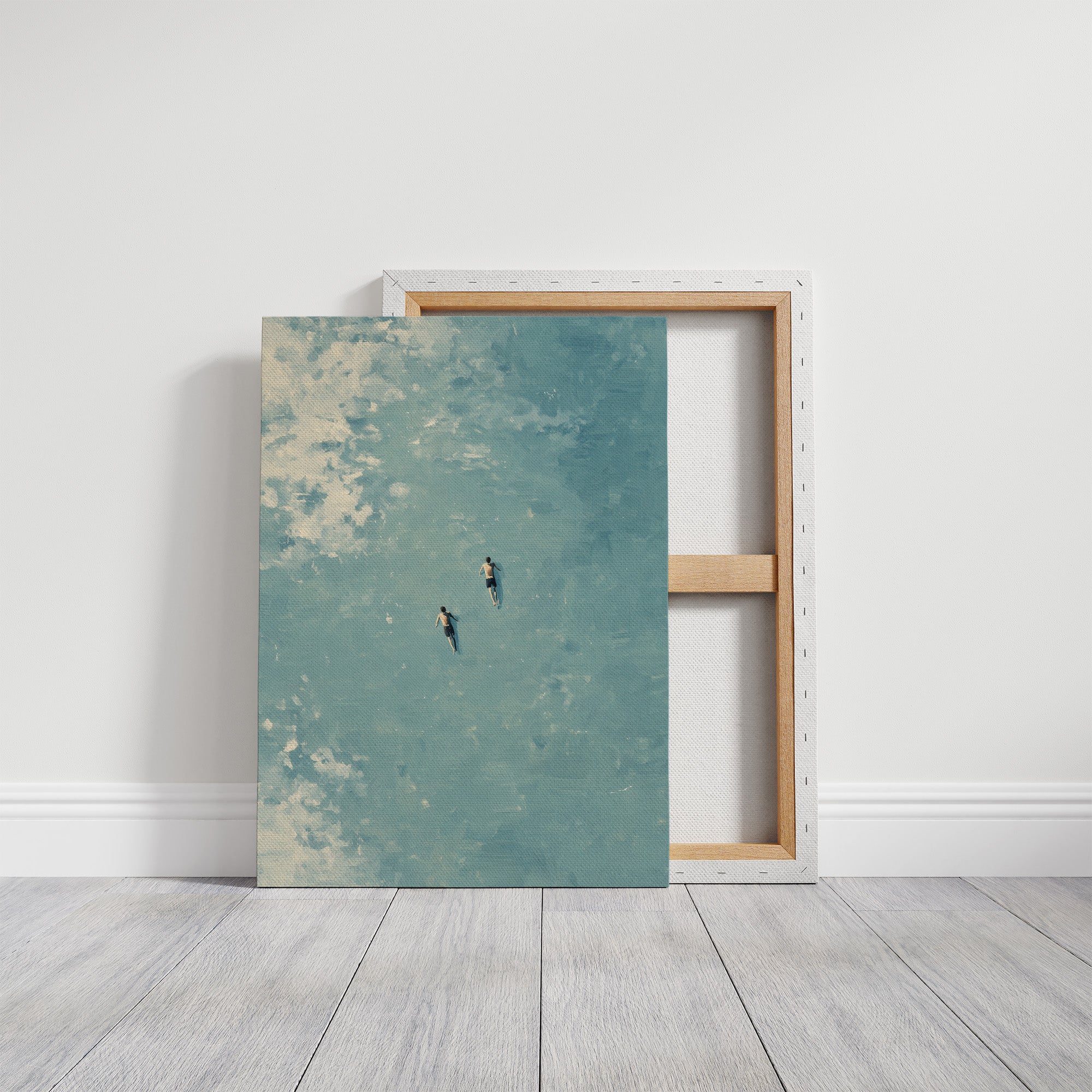 Adrift in Turquoise Infinity