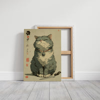 Smiling Cat Guards The Spirits Bar