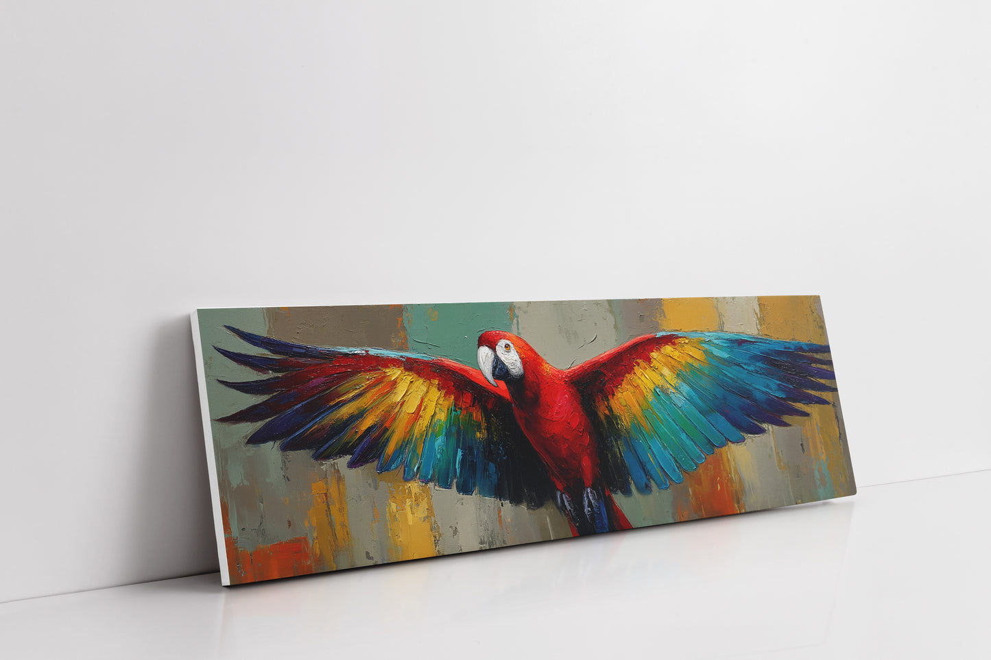 Parrot In Full Bloom