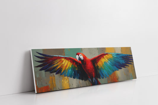 Parrot In Full Bloom