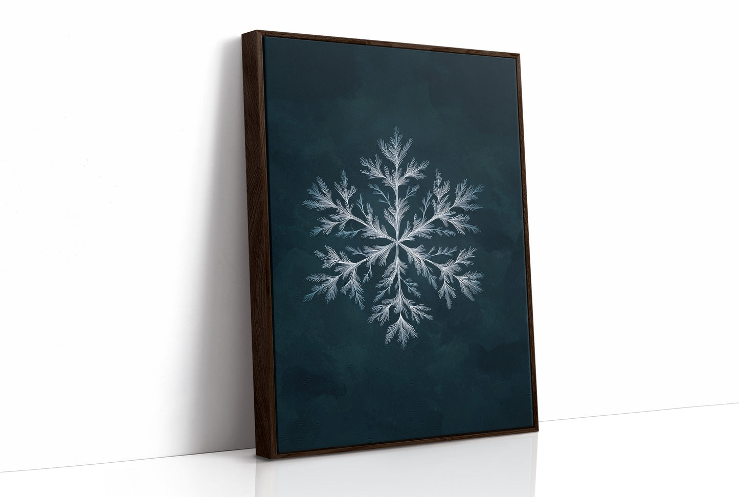 Frost Builds Its Cathedral Slowly