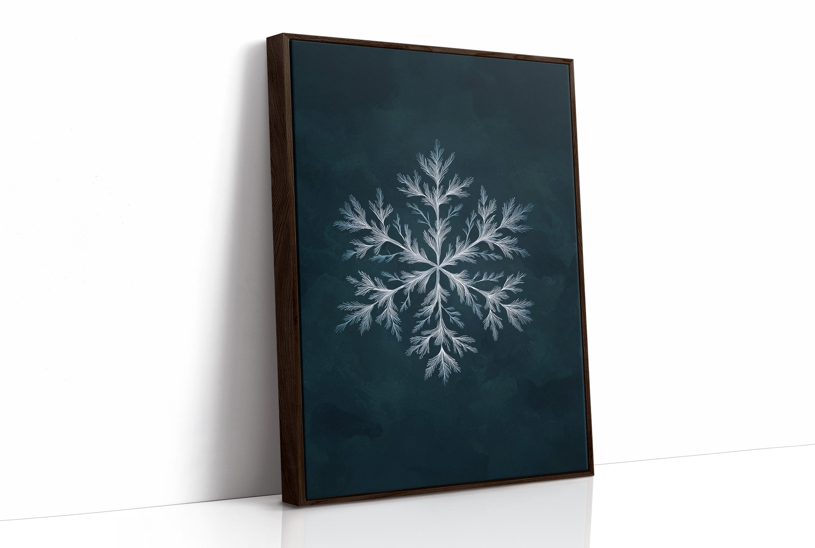 Frost Builds Its Cathedral Slowly