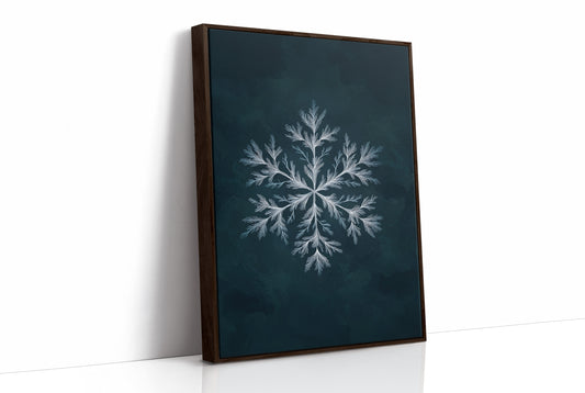 Frost Builds Its Cathedral Slowly