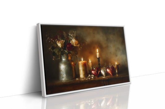 Candlelit Stories Between Leather Spines