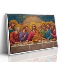 Ancient Mosaic Among Modern Pages