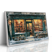 Bookshop in the Snow