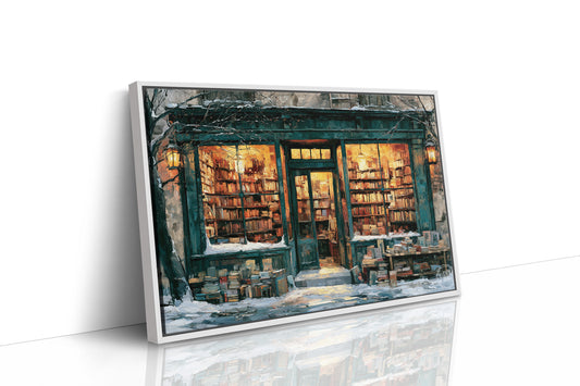 Bookshop in the Snow