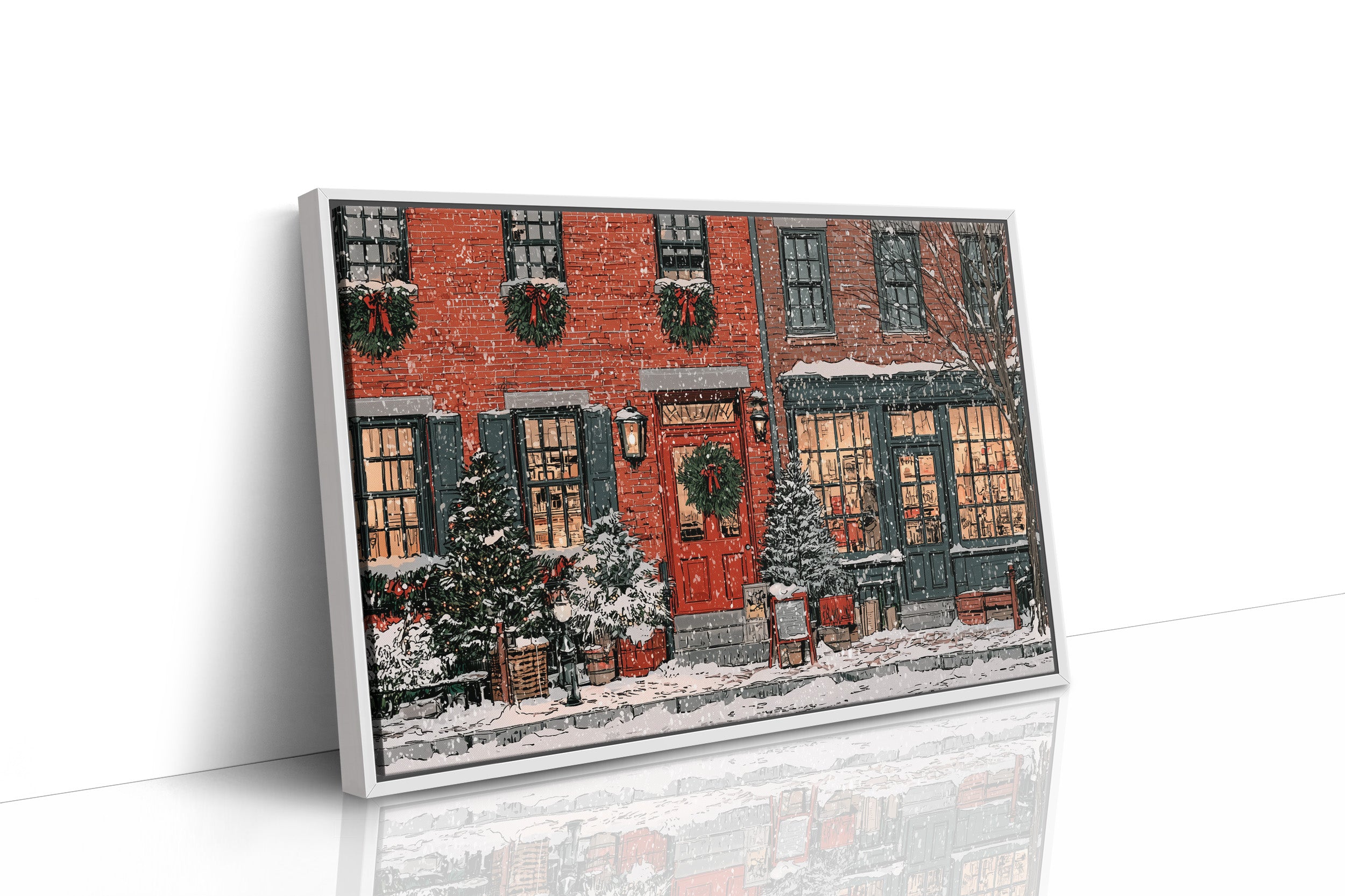 The Red Door Welcomes Winter