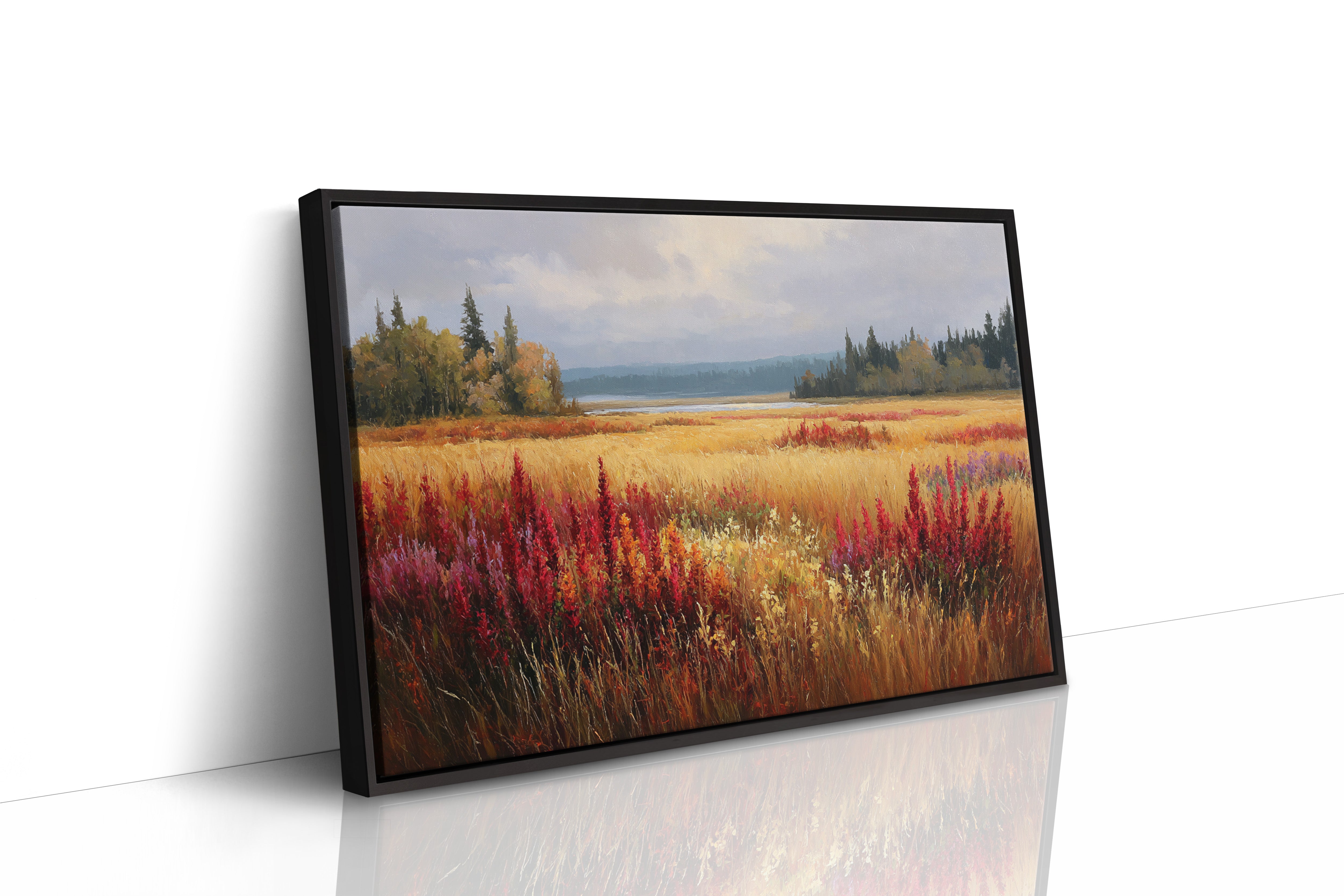 Crimson Meadows Paint October's Song