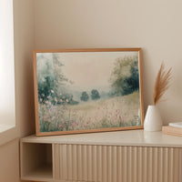 Dawn Awakens Wild Summer Meadows