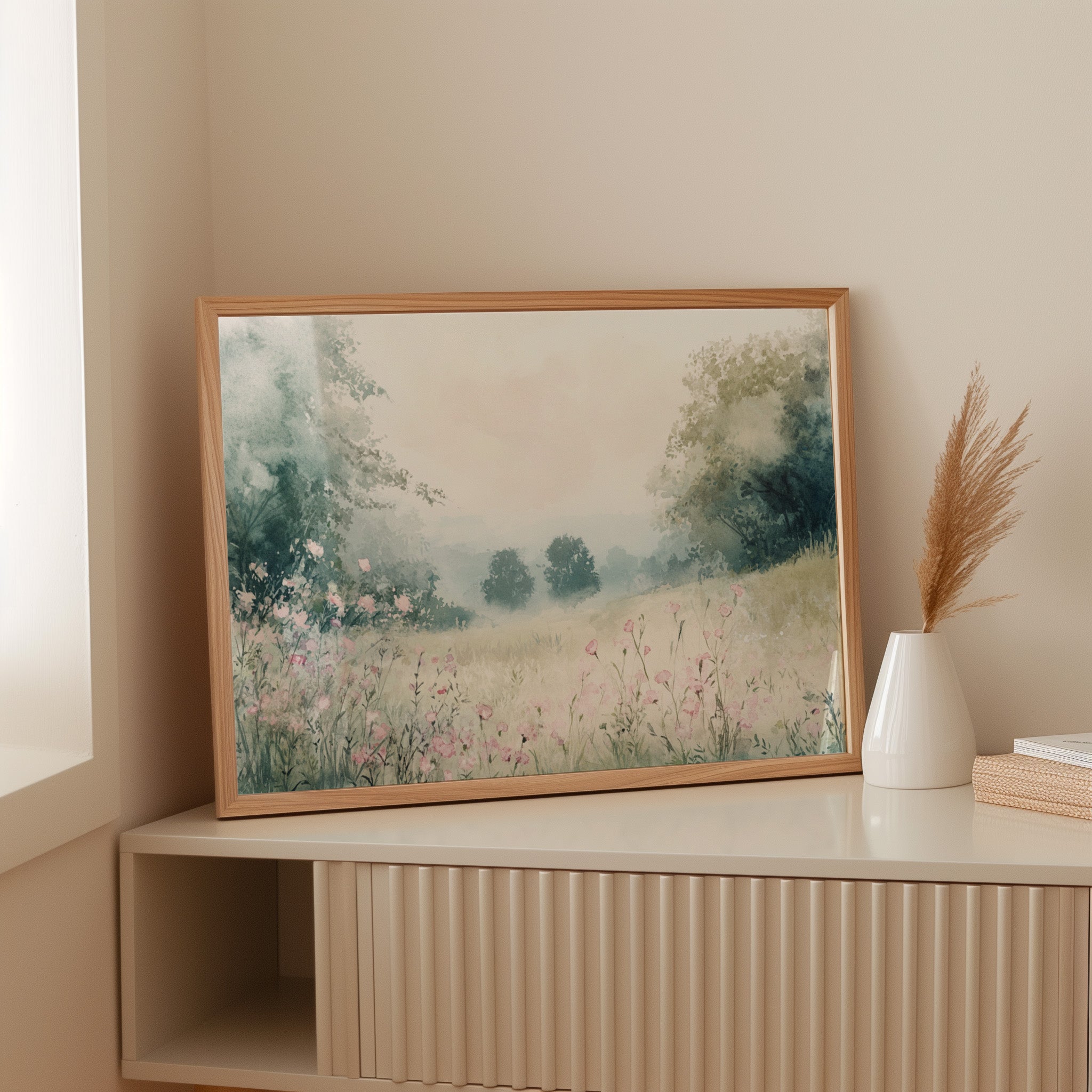 Dawn Awakens Wild Summer Meadows