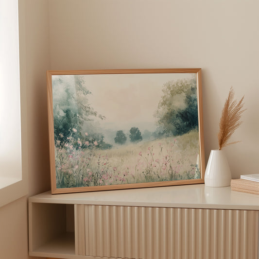Dawn Awakens Wild Summer Meadows
