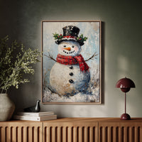 A Frosty Friend Awaits