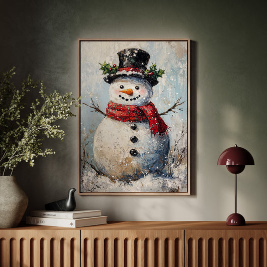 A Frosty Friend Awaits