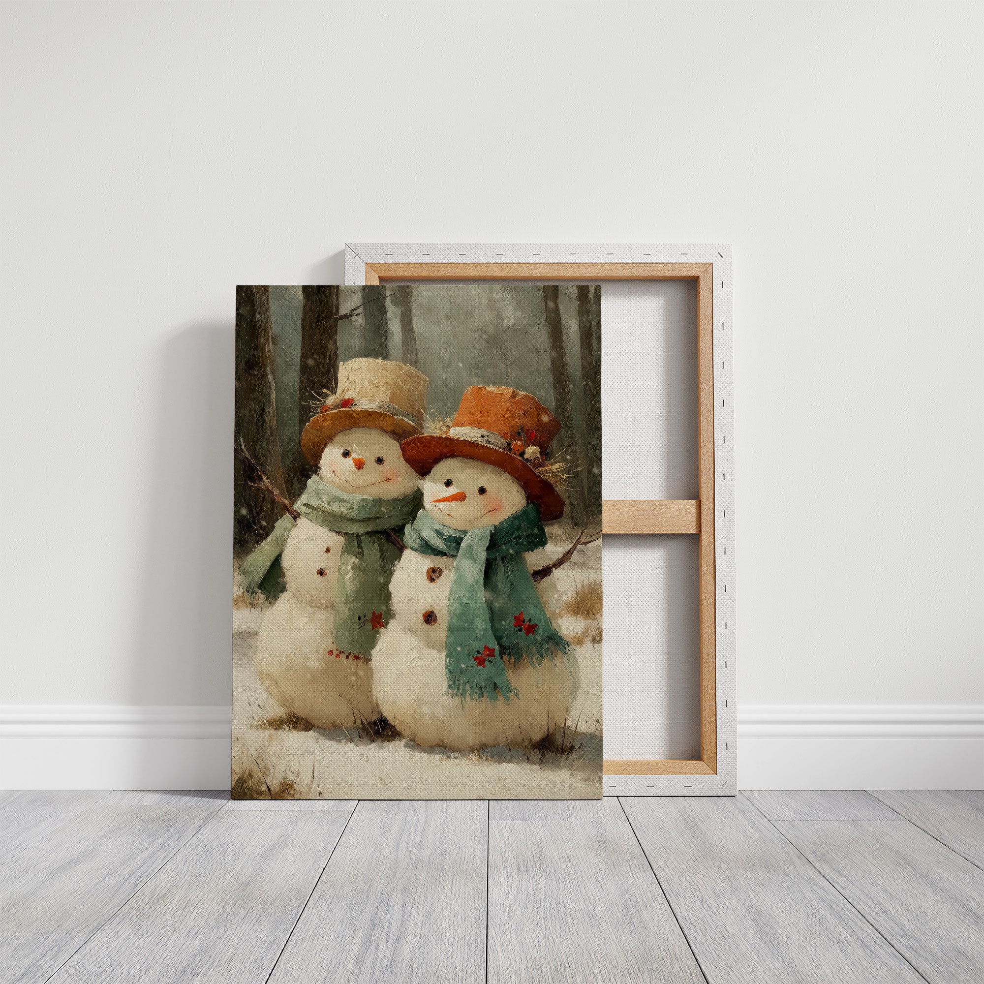 Snow Friends Share Winter's Secret Tales
